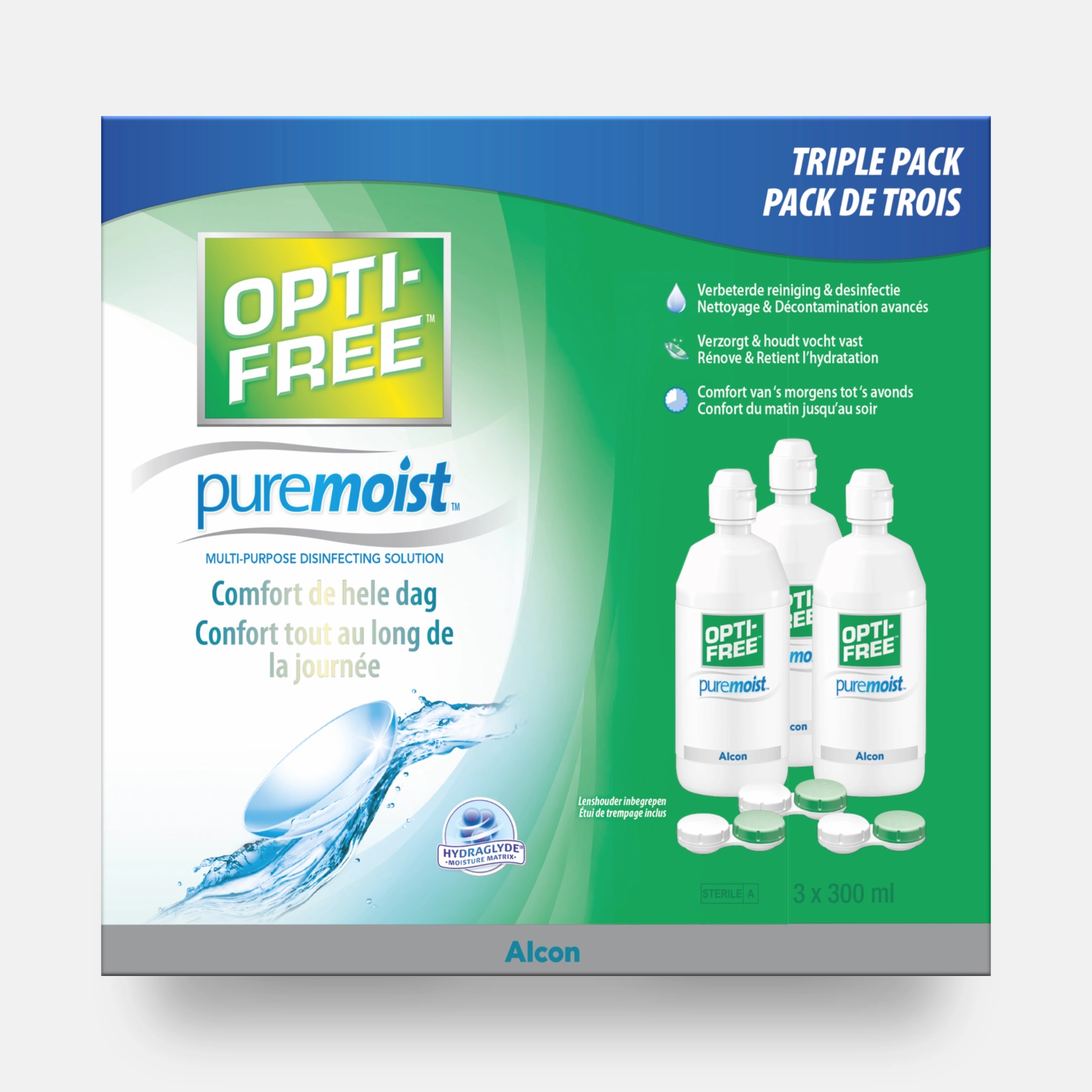 Ace & Tate Accessory OPTI-FREE® Puremoist® Multipack