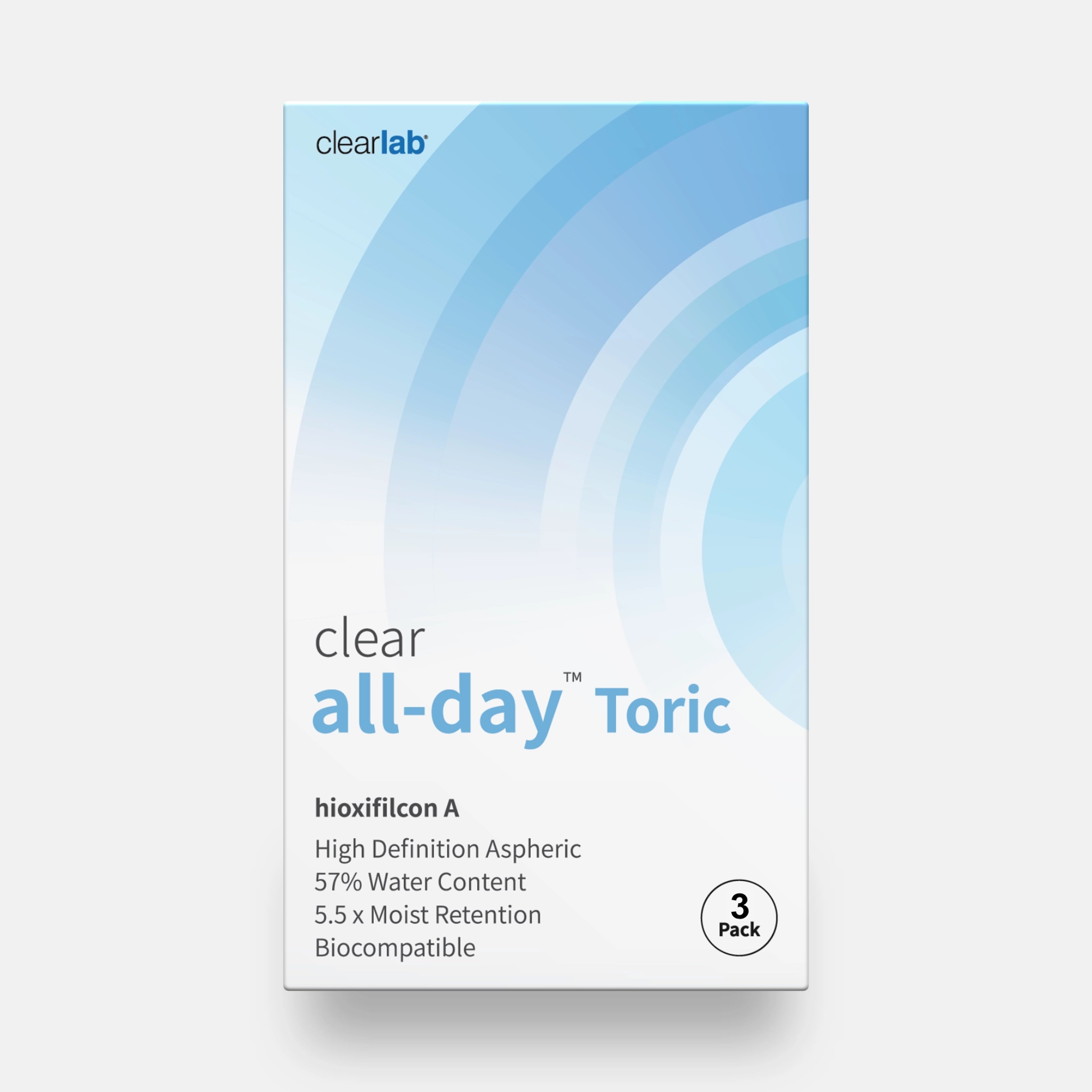 clear all-day™ toric - Contact Lenses | Clearlab