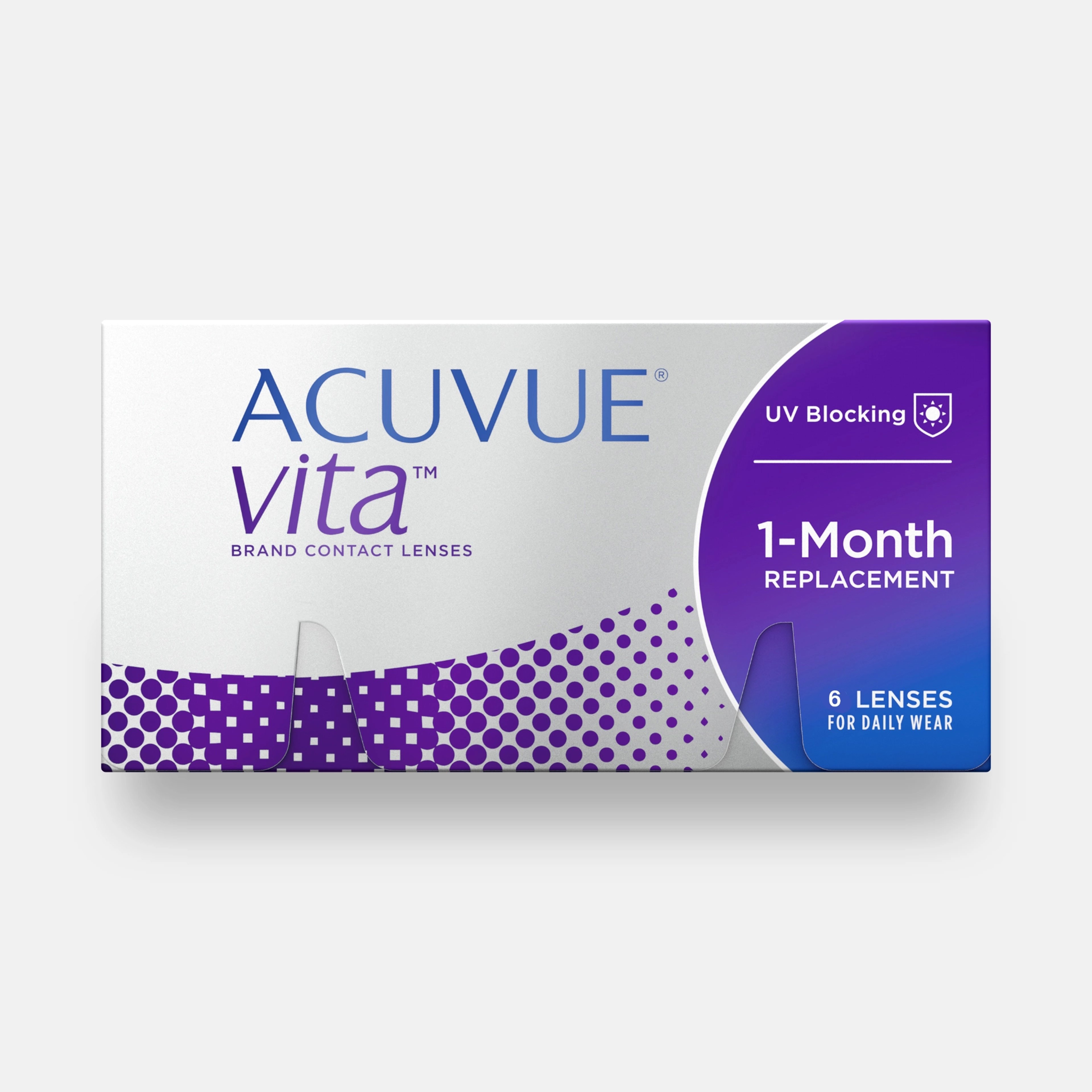 Contact lenses ACUVUE® VITA® in 6 pack