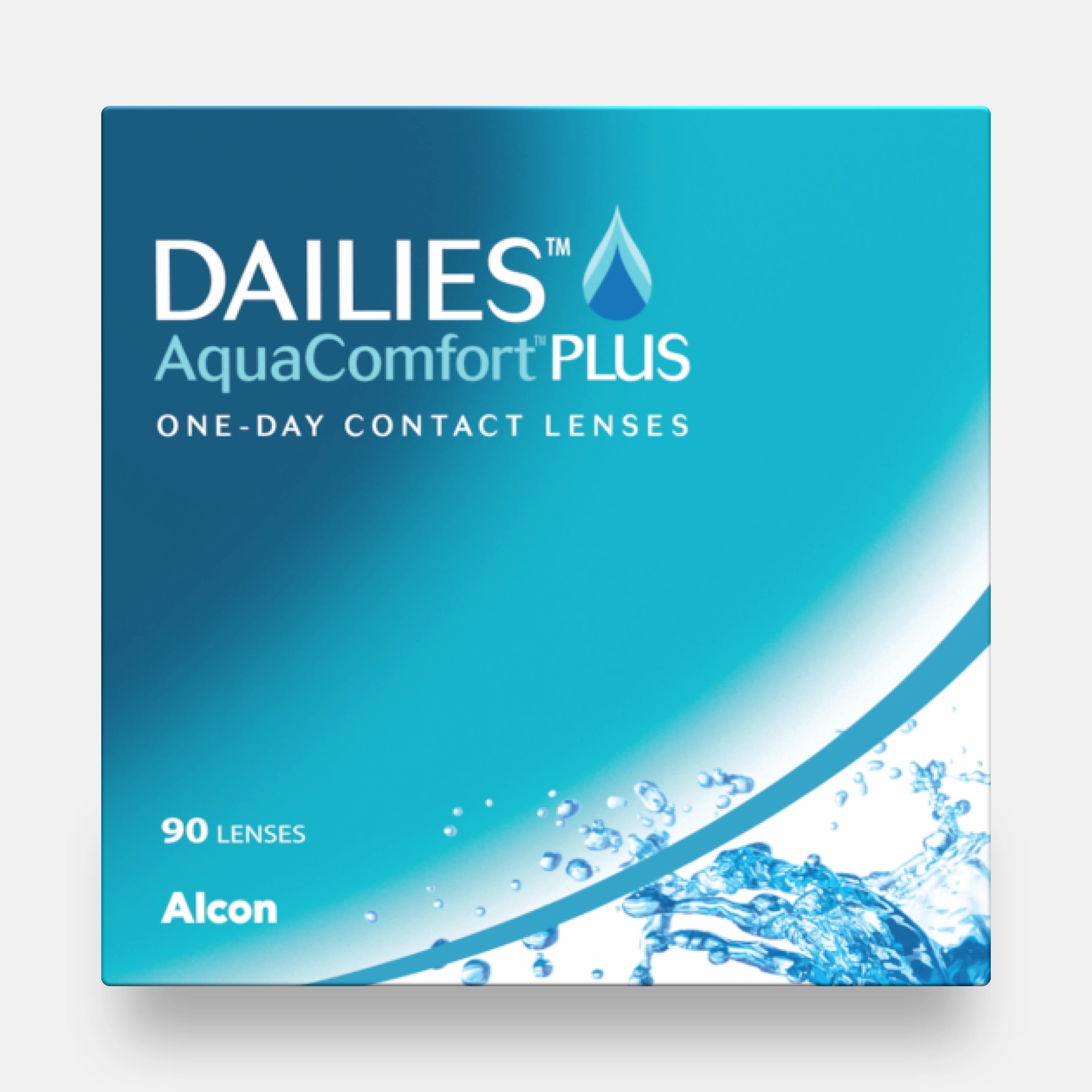 Contact lenses DAILIES® AquaComfort Plus® in 90 pack