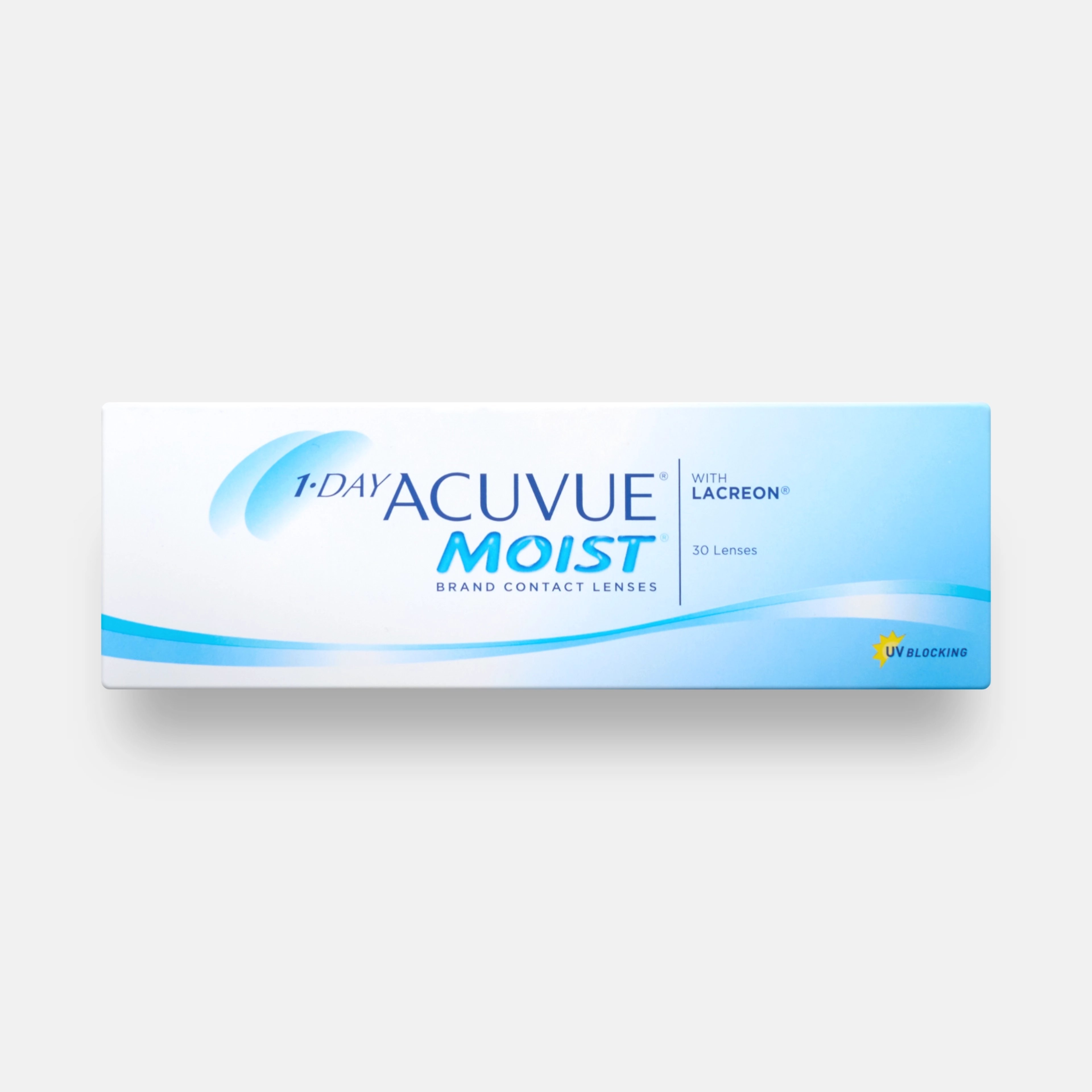 Contact lenses 1-DAY ACUVUE® MOIST in 30 pack